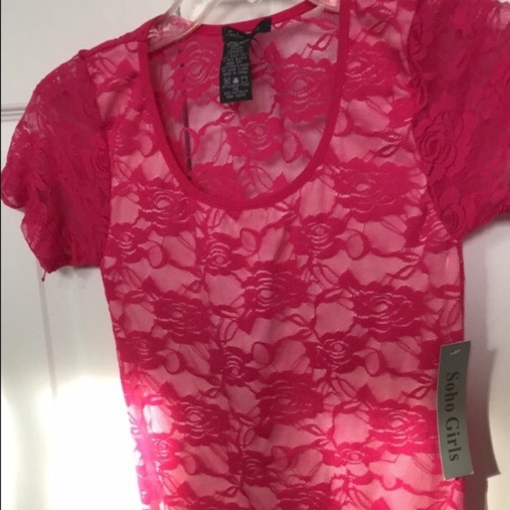 Lace T-shirt